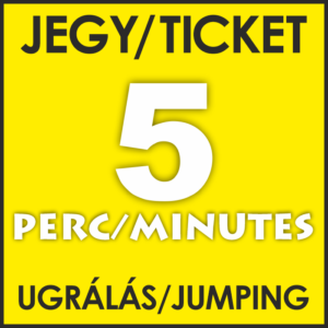 5 minutes jumping ticket